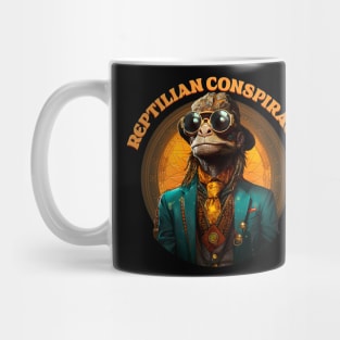 Conspiración Reptiliana - Illuminati - Anunnaki Mug